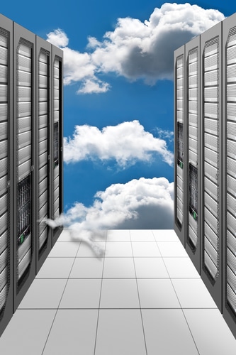 datacenter with cloud1